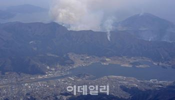 日혼슈 이와테현 '30년만 최대 규모 산불'…닷새째 이어져