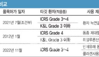 골관절염 치료제 대표 3사…누가 절대강자 될까