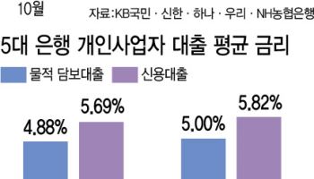 "돈 떼일 가능성 높다" 자영업자 등 돌린 은행