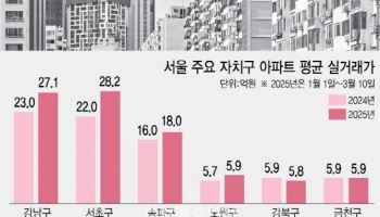 같은 서울 하늘 아래 아파트값 23억 차이…점점 더 벌어지네