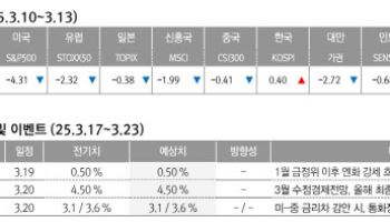 "글로벌 증시 낙폭 과대 …미국 증시 등 비중 확대 유효"