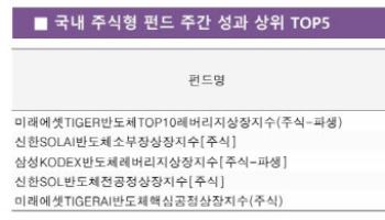 반도체株, 볕드나…업황 개선 기대감에 ETF 수익률 '껑충'[펀드와치]