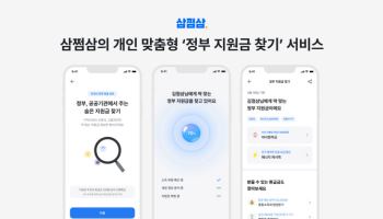 삼쩜삼, '정부지원금 찾기' 서비스에 74만명 몰려