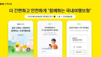 “주민번호 없어도 가입” 카카오페이손보 ‘국내여행보험’ 출시