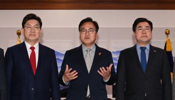 여야, 오늘 원내대표 회동…본회의·추경 등 논의