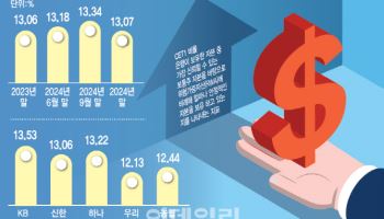 환율 다시 쑥…금융지주 '밸류업' 빨간불