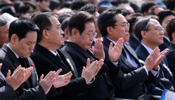 제주 4·3 찾은 이재명 “국가폭력범죄 공소시효 배제법 재의결 할 것”