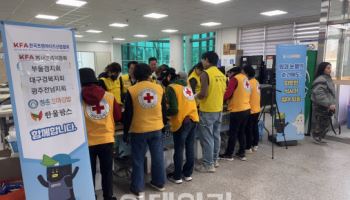 한국프랜차이즈協, 산불 피해 복구 성금 1억여원 모금