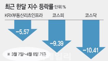 하락장서 빛난 리츠주…방어주 역할 '톡톡’