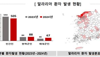 접경지역 말라리아 환자 주의보…정부, 제대군인 무료 검사 실시