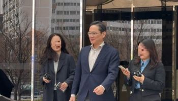 '글로벌 광폭행보' 이재용 회장, 日 출장서 귀국