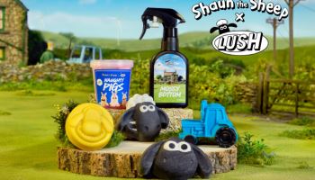 러쉬코리아, ‘못 말리는 어린양 숀’ 협업 제품 출시