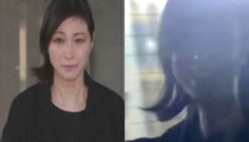석방 후 고개 숙이더니, 차 타고 ‘웃음 터진’ 히로스에 료코