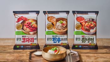 풀무원, 냉면 플래그십 3종 출시…여름면 시장 공략