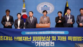 안동 등 경상지역 초대형 산불 피해에…민주당, 특별법 발의