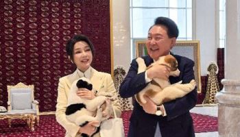 “개는 주인이 키워야” 文 비판하더니…尹 부부 반려견, 결국 동물원행