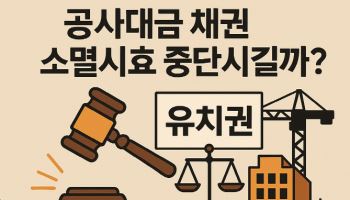 유치권 확인 소송, 공사대금 채권 소멸시효 중단시킬까?[판례방]