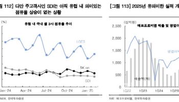 에코프로비엠, 고객사 삼성SDI 유럽 점유율 하락 부정적…투자의견 ‘중립’-한국