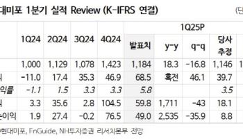 HD현대미포, 1분기 영업이익 흑전 '어닝 서프라이즈'…목표가↑-NH