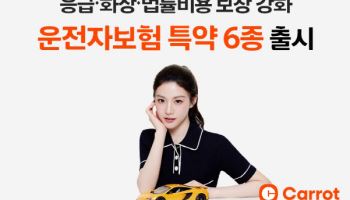 캐롯손보, 운전자보험 특약 6종 출시…응급·법률비용 등 강화