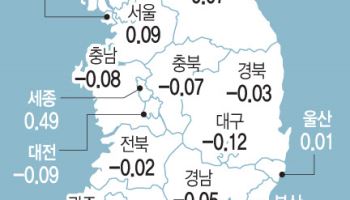 '대통령실 이전설'에 세종 아파트값 0.49%↑…4년 8개월만 최고