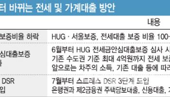 전세보증 줄고 DSR 3단계 눈앞…하반기 가계대출 더 조인다