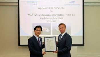 삼성重, MLF-O 기본인증 획득…FLNG 표준 라인업 강화