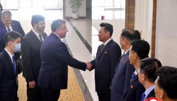 '친러국가와도 가까이'…北, 벨라루스와 부문회담·연회