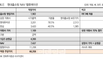 현대홈쇼핑, 본업은 회복…한섬 등 자회사 부진 '목표가↓'-한화