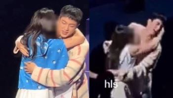 BTS 진에게 '기습 뽀뽀'… 50대 일본 여성 검찰 송치