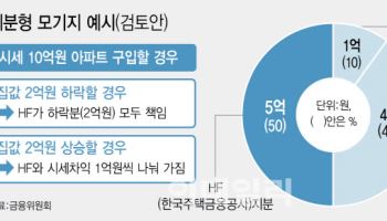 ‘지분형 모기지’, 한은 출자 검토…"손실은 세금으로 메꾸나" 지적