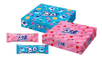 롯데웰푸드, 미니 스크류바·미니 죠스바 출시