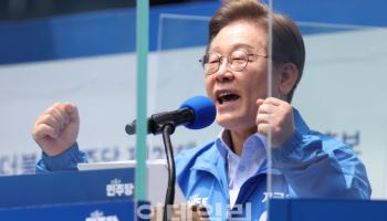 ‘정치 재기의 땅’ 인천서…이재명, 수도권 대세론 굳히기