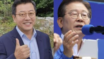 찬조연설 나선 배우 이기영 “위기 극복할 사람 이재명 뿐”