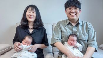 한화비전, 다둥이 가정에 2000만원 지원금