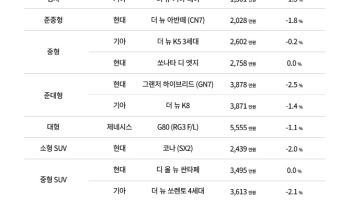 케이카 "전기차 캐즘에도 가성비 모델 중고차는 가격 상승"
