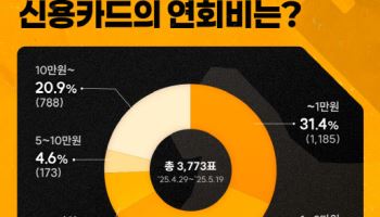 "신규 발급된 신용카드 10장 중 7장은 연회비 3만원 미만"