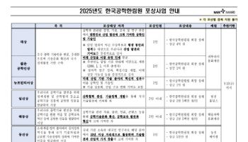 한국공학한림원, ‘대상’ 상금 4억으로 증액… 국내 최고 공학상 위상 강화