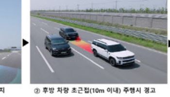 현대모비스, 후방 추돌 사고 방지 안전 신기술 선봬…“위험 자동 인지”