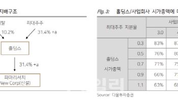 파마리서치, 인적분할로 기업가치 훼손 요소 없어-다올
