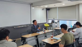 원영준 신보중앙회장, 재창업 소상공인 만나 “지원 강화”