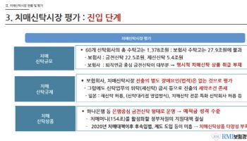 “보험사가 치매 서포터로…설계사 중심 신탁전문가 양성”