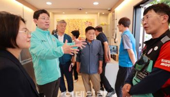 약속 지킨 이상일, 용인시 모든 행정구에 '이동노동자 쉼터' 개소