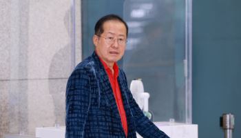 홍준표, ‘국힘, 생명의불 꺼진다’ 질문에 “대체정당 나올 것”