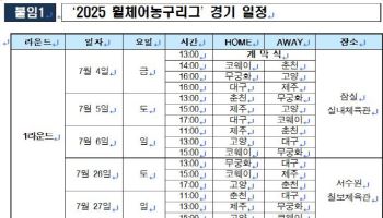 `2025 휠체어농구리그` 막 올랐다…6개월간 대장정 시작