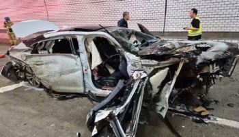 충남 청양터널서 차량 사고…사상자 3명 발생