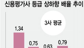기업 신용등급 3년째 줄하향…하반기도 먹구름