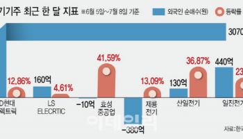 전력 수요에 외국인도 '매수 ON'…HD현대일렉트릭, 한 달간 3000억 담았다