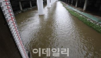 중부지방에 시간당 20~60㎜ 강한 비 지속