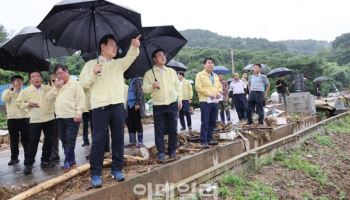 경남 산청 찾은 李대통령 “행정력 총동원해 주민 지원” 강조